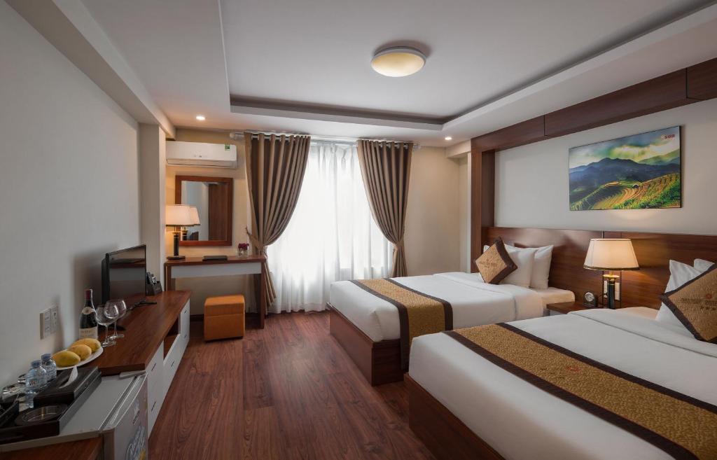 Tour Hà Nội - Sapa - Cát Cát - Fansipan 2N1Đ · Khách sạn GOLDEN VILLA SAPA · ảnh 7