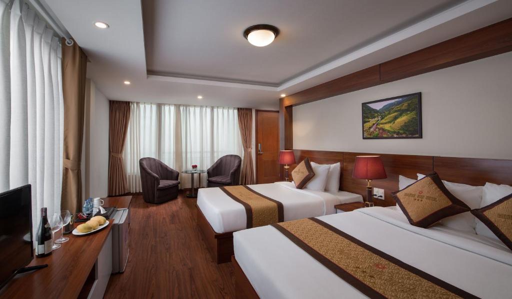 Tour Hà Nội - Sapa - Cát Cát - Fansipan 2N1Đ · Khách sạn GOLDEN VILLA SAPA · ảnh 10
