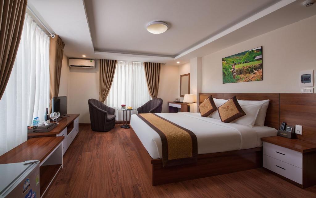 Tour Hà Nội - Sapa - Cát Cát - Fansipan 2N1Đ · Khách sạn GOLDEN VILLA SAPA · ảnh 15